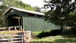 Ballarad Road Covered Bridge Greene County Ohio