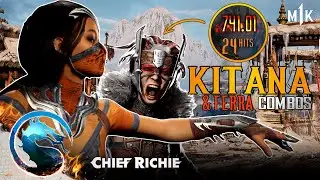 Easy & ADVANCED Kitana (Ferra Kameo) Combos Tutorial - Mortal Kombat 1