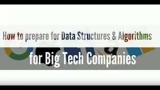 How to prepare for Data Structures and Algorithm for Big Tech Companies | Interview Preparation