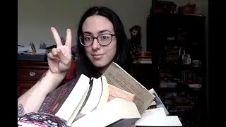 ASMR another book haul because i went thrift shopping and have no self control 📚🤡