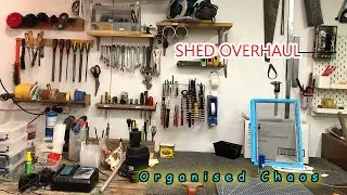 Workshop Transformation: From Chaos to Organised Chaos | DIY Garage Renovation