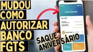 SAQUE ANIVERSÁRIO COMO AUTORIZAR O BANCO