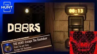 We beat the BACKDOORS!! | ROBLOX DOORS NEW UPDATE | The HUNT
