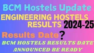 Engineering, medical, Hostels results | When engineering hostels results |#Engineeringhostelsresults