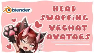 How to Headswap an Avatar in Blender || VRChat Avatar Unity Tutorial