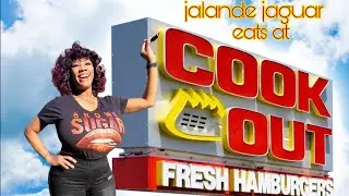 Jalande Jaguar eats at Cook Out!! 😋🍔