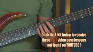 beginner bass guitar lesson paranoid android radiohead