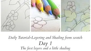 Daily Tutorial - Day 1 - layering and shading