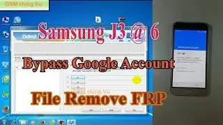 Reset/Bypass FRP Samsung j3 2016 by Odin and file remove.