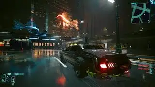 Cyberpunk 2077® NightCity Skyscrapers in Night