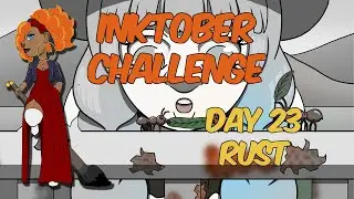 Inktober 2024 Day 23 Rust (Art Challenge)