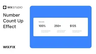 Number Count Up Effect with Velo | Wix Fix
