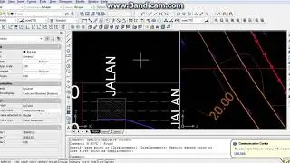 Tutorial Cara membuat Potongan Kontur section contour