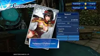 Creating S rank cards in Warriors All-Stars