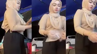Ukthy Cantik Jualan Jajanan Pinggir Jalan Laris Manis !!