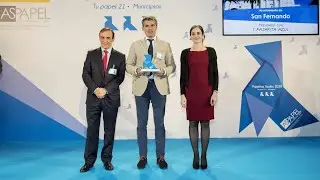 San Fernando consigue su segunda Pajarita Azul que reconoce sus hábitos en el reciclaje