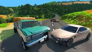 Crash Test With Bad Driver Day 1 | BeamNG.drive
