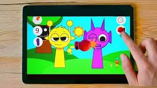 Talking Tom & Ben News but with Simon & Durple [Sprunki Talking Simon & Durple News] iPad GamePlay