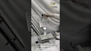 Manual 100 holes Capsule filling machine | Demo video of how capsules are filled