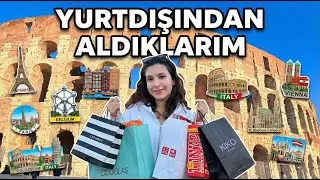 Yurtdışından Aldıklarım | Magnetler, Alışverişler & Junk Journal