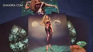 @Shakira  LAS MUJERES YA NO LLORAN UNBOXING(EMERALD 💚ÁLBUM VINYL SHAKIRA.COM EXCLUSIVE)