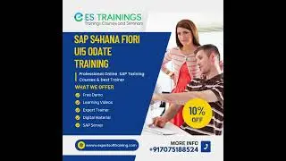 SAP S/4HANA | Fiori | UI5 | OData Training 