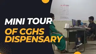 Mini tour of cghs dispensary | upsc cms doctor work place 