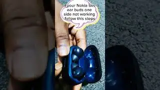 how to fix your one side not working Nokia tws ear buds in seconds #nokia #fix #earbuds