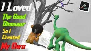 I Loved THE GOOD DINOSAUR 🦕 So I Created My Own