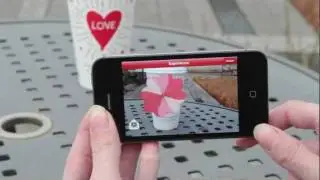Starbucks Cup Magic for Valentine's Day