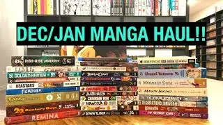 New Manga Haul! December 2020 and January 2021