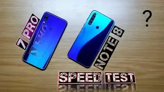 Redmi note 7 Pro vs redmi note 8 speed test like🔥🔥 technical gujarati 🔥