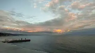 Алушта, вид с центральной набережной.