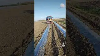 new system mulc laying machine