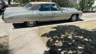 Cold Start 1972 Cadillac Deville