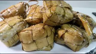 KETUPAT PULUT SANTAN / KETUPAT - GLUTINOUS RICE CAKES