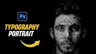 Text Portrait Effect Photoshop Tutorial | GFX Tutorials