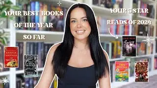 YOUR best books of the year so far 📖⭐️ your 5 star reads of 2024