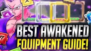 (Dragon Ball Legends) BEST AWAKENING EQUIPMENT GUIDE! ZENKAI RUSH MEDALS, FRAGMENTS & MEMORIES!