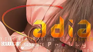 Make Gradient Glass font on photopea In Urdu/Hindhi By {Sadia Editx}