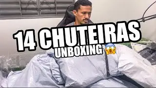 14 CHUTEIRAS CHEGARAM 😱#unboxing #2024