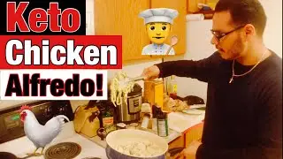 Keto Chicken Alfredo!