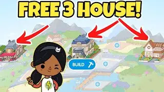 Free Big Family Home + Free Beak Street Building! Toca Boca Unlock House