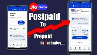 Jio PostPaid To Prepaid, Online? || how to convert jio postpaid in prepaid