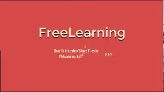 How to : Share Files in VMware workstation