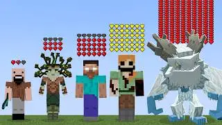 All of your all bosses and Herobrine questions in 0.25 hour - MINI compilation