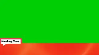 News lower third template green screen 2021