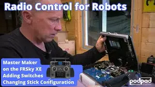 Special: Radio Cantrol for Robots. How to add switches to TandemXE, & change stick configuration