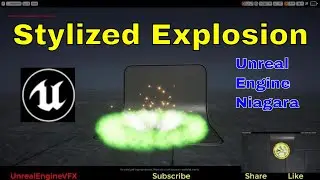 Stylized Explosion | Unreal Engine Niagara | UE4 Niagara