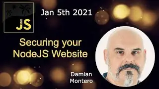 FloridaJS - HUGE NEWS & Securing NodeJS Apps
